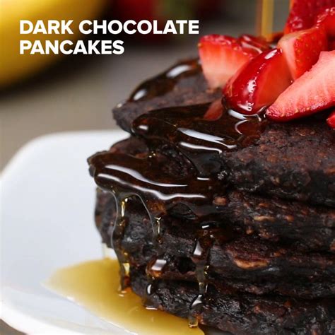 healthy-dark-chocolate-pancakes image