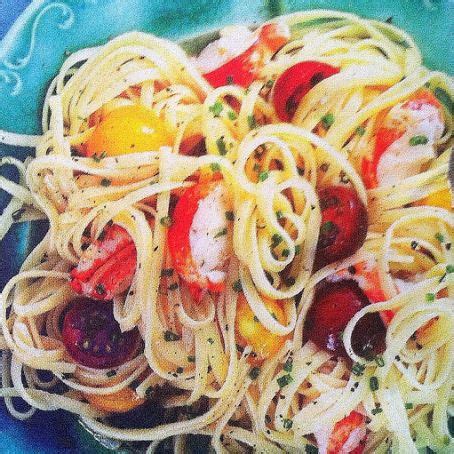 linguine-with-butter-poached-lobster-tomatoes-chives image