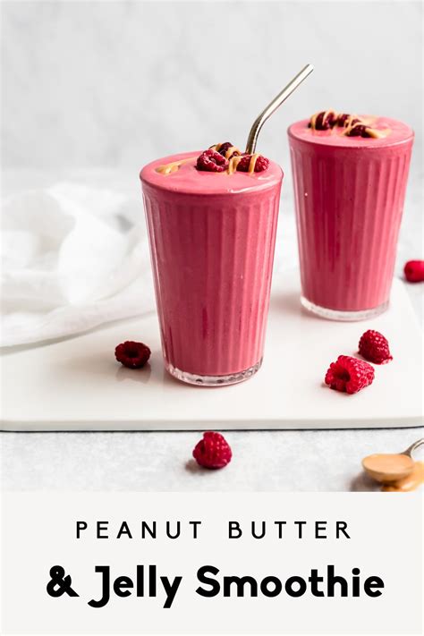 peanut-butter-and-jelly-smoothie-ambitious-kitchen image