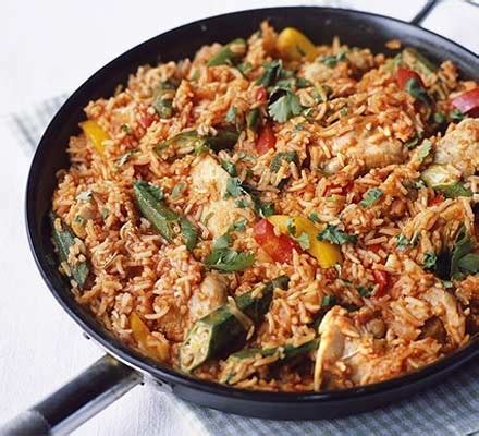 jollof-rice-with-chicken-recipe-bbc-good-food image