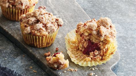 cranberry-pecan-streusel-muffins-recipe-clean-eating image