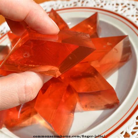 finger-jello-made-with-fruit-juice-and-gelatin-common image