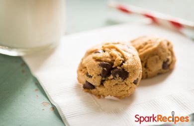 flourless-peanut-butter-banana-chocolate-chip-cookies image