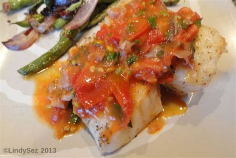 pan-seared-halibut-with-fresh-tomato-sauce image