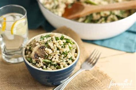 israeli-couscous-with-mushrooms-asparagus-a image