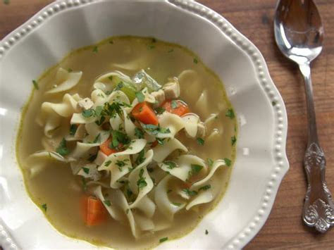 chicken-noodle-soup-recipe-ree-drummond-food image