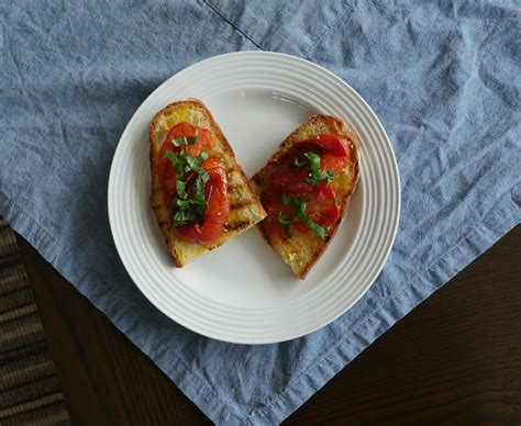 grilled-tomato-crostini-turano-baking-co image