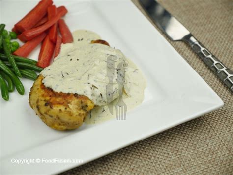 grilled-chicken-with-tarragon-sauce-food-fusion image