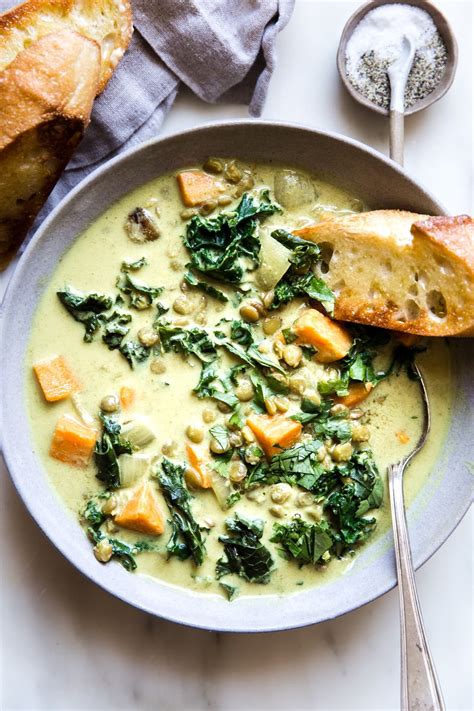 coconut-curry-lentil-soup-the-modern-proper image