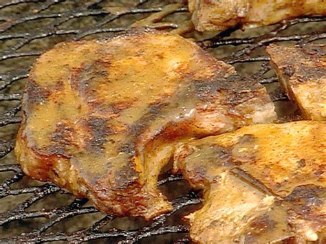 kentucky-colonel-barbecue-pork-chops-recipe-food image