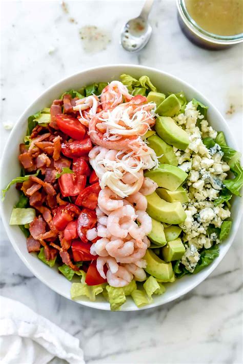 crab-and-shrimp-seafood-cobb-salad image