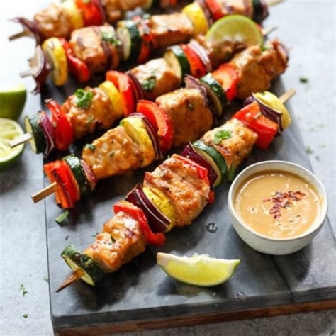 grilled-pork-kebabs-with-peanut-sauce-the-real-food image