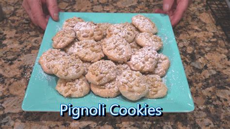 italian-grandma-makes-pignoli-cookies-italian-food image