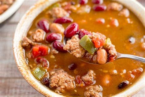 instant-pot-turkey-chili-weight-watchers-friendly-the image