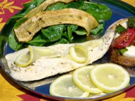 fishermans-grilled-trout-recipe-food-network image