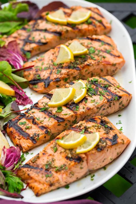 grilled-lemon-garlic-salmon image