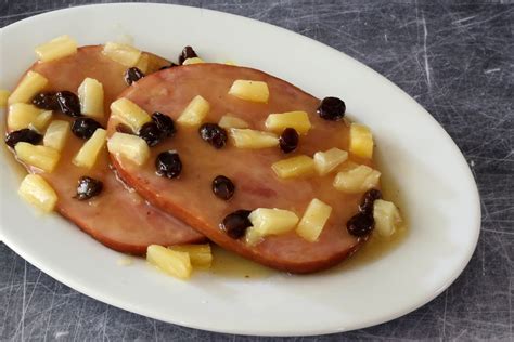 baked-ham-slices-with-pineapple-sauce-recipe-the image
