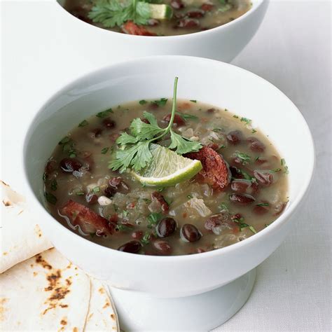 mexican-black-bean-soup-with-sausage image