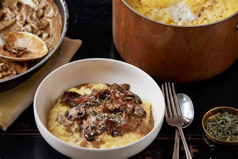creamy-polenta-with-mushrooms-recipe-nyt-cooking image