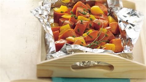 grilled-sweet-potato-and-pepper-foil-pack image