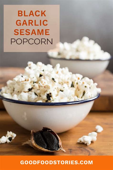 first-class-upgrade-black-garlic-sesame-popcorn-good image