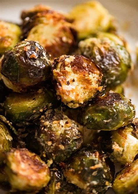 crispy-parmesan-roasted-brussels-sprouts-addictive image