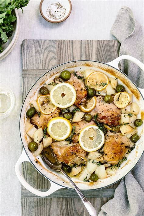 mediterranean-lemon-chicken-with-olives-and-potatoes image