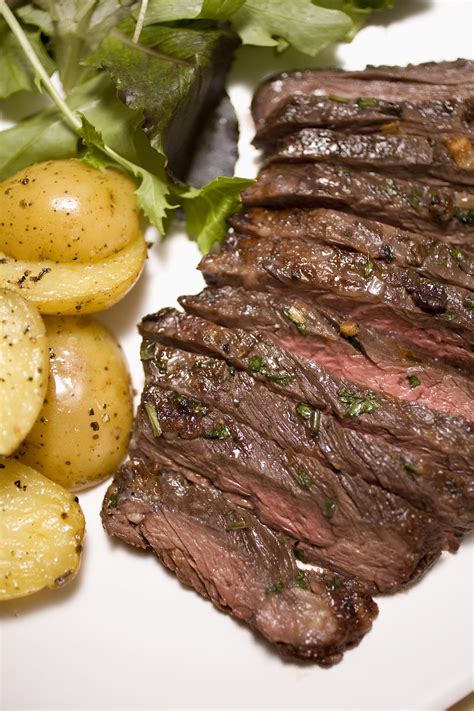 grilled-irish-flank-steak-recipe-the-spruce-eats image