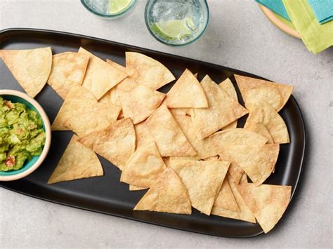 baked-tortilla-chips-recipe-food-network-kitchen image