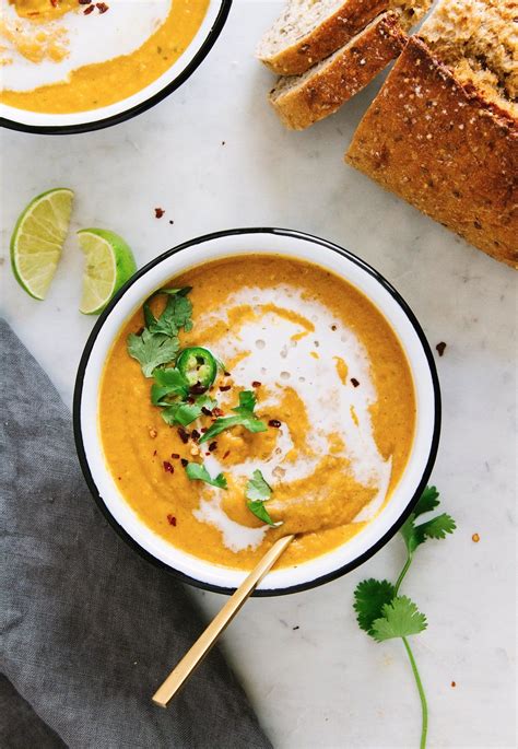curry-sweet-potato-red-lentil-soup-the-simple image
