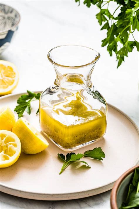 lemon-vinaigrette-recipe-lemon-salad-dressing image