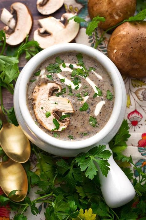 instant-pot-mushroom-soup-simply-happy-foodie image