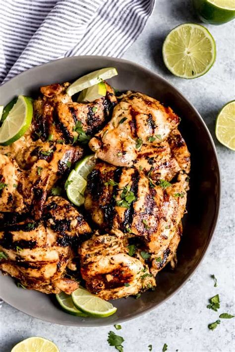 grilled-cilantro-lime-chicken-thighs-house-of-nash image