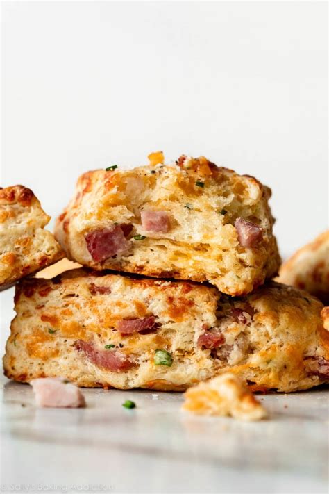 savory-ham-cheese-scones-sallys-baking-addiction image