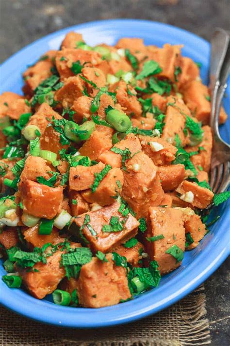 simple-herb-tossed-sweet-potato-recipe-the image