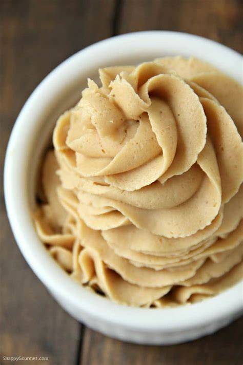 easy-fluffy-peanut-butter-frosting-from-scratch-snappy image