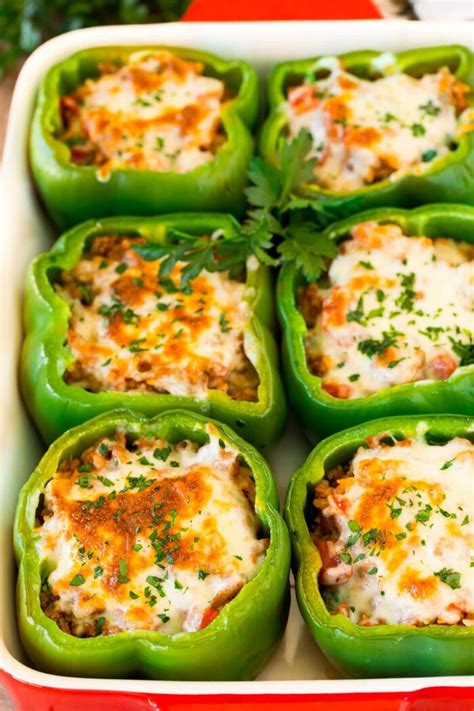stuffed-green-peppers-dinner-at-the-zoo image