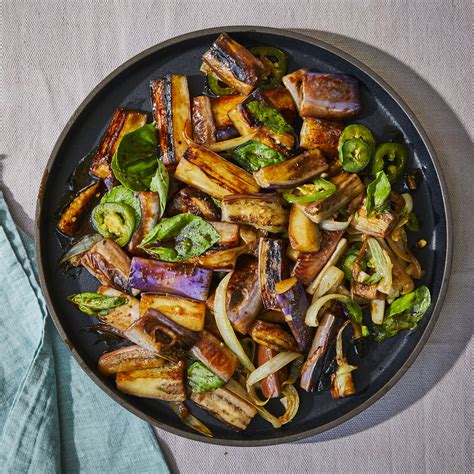 easy-eggplant-stir-fry-recipe-eatingwell image
