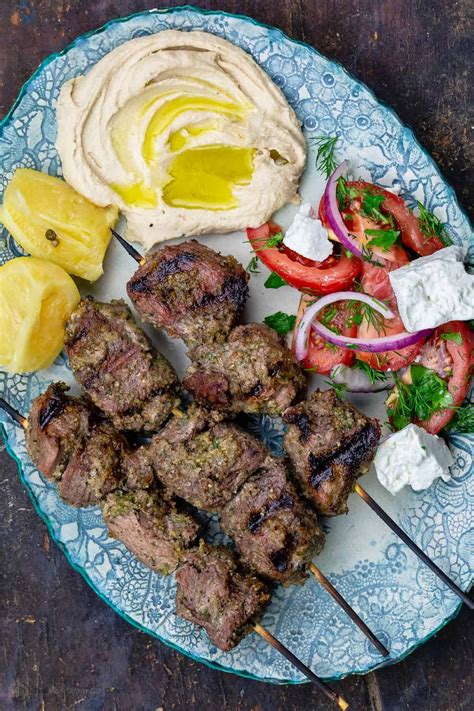 juiciest-grilled-lamb-kabobs-the-mediterranean-dish image