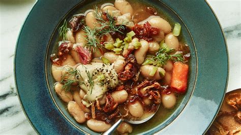 ham-hock-and-white-bean-stew-recipe-bon-apptit image