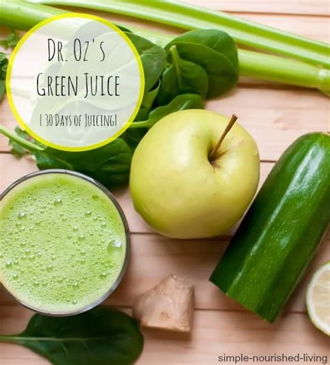 dr-ozs-green-drink-ww-juice-recipes-simple image