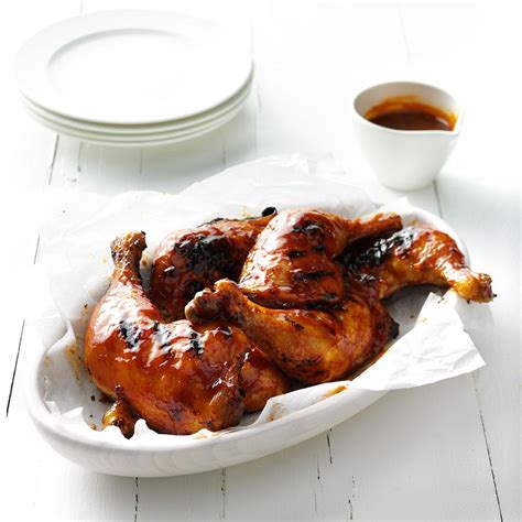 honey-bbq-chicken-recipe-how-to-make-it-taste-of-home image