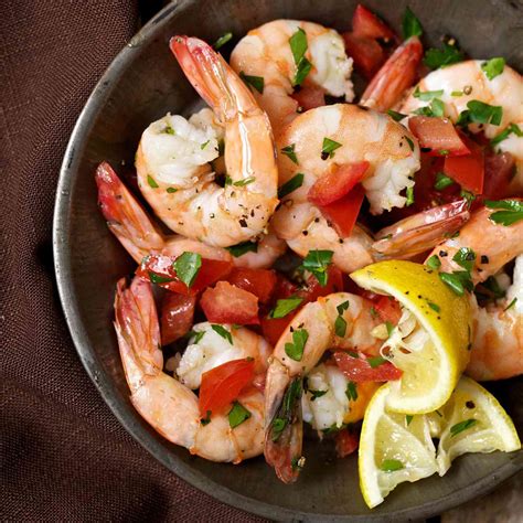 shrimp-marinated-in-lemon-and-olive-oil-food-wine image