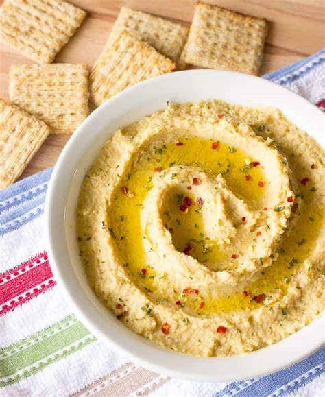 simple-hummus-without-tahini-the-wholesome-dish image