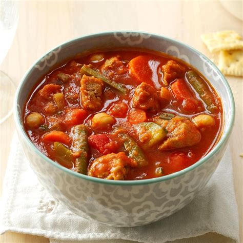 turkey-sausage-soup-with-fresh-vegetables image
