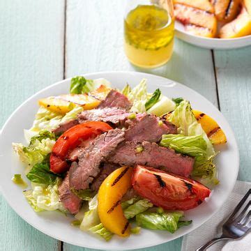 grilled-flank-steak-and-peach-salad-its-whats-for-dinner image