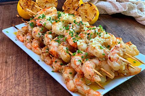 marinated-grilled-argentinian-red-shrimp-outdoor image