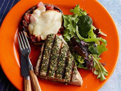 tuscan-style-grilled-tuna-steaks-recipe-food-network image