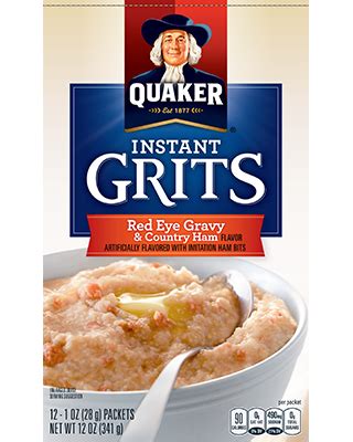 instant-grits-red-eye-gravy-and-country-ham-quaker-oats image