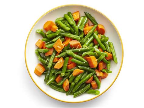 honey-glazed-carrots-and-green-beans-food-network image